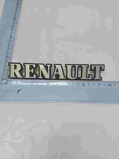 Emblem  Renault Vintage Express Clio 19.cm.