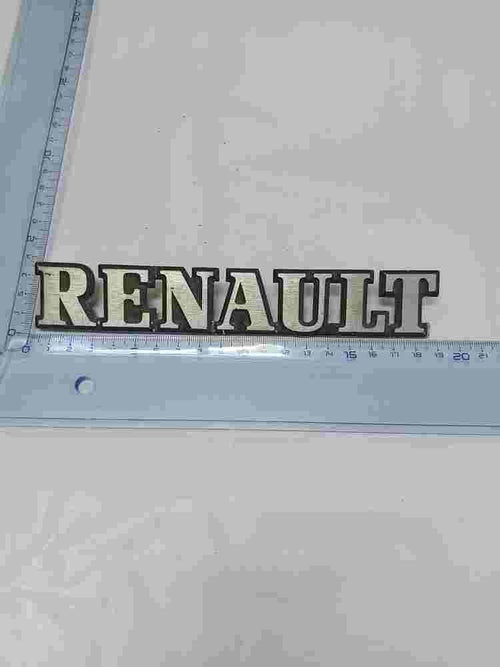Emblem  Renault Vintage Express Clio 19.cm.