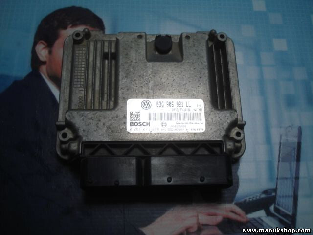 Motorsteuergerät Seat Leon TDI 03G906021LL 1039S15976 BOSCH 0281013280 EDC16U34