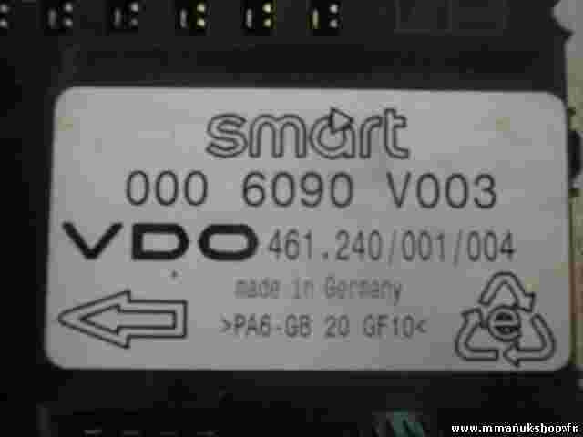 Komfortsteuergerät KSG Smart For Four 0006090V003 VDO 461240001004 PA6GB20GF10