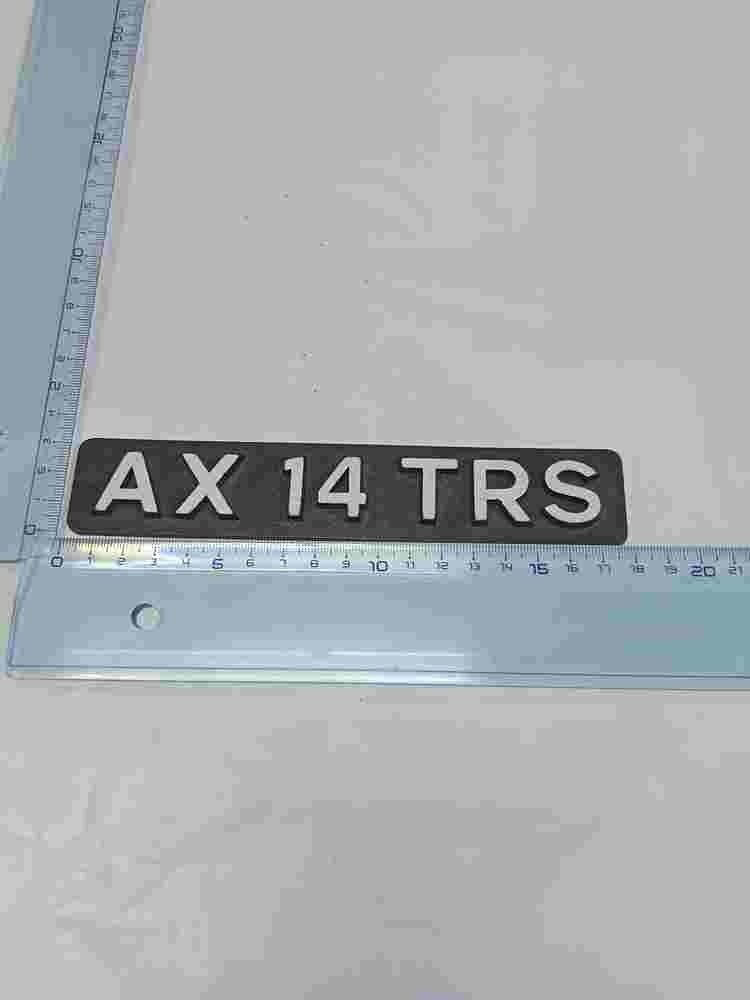 Emblem  Citroen AX 14 TRS 17.5cm.