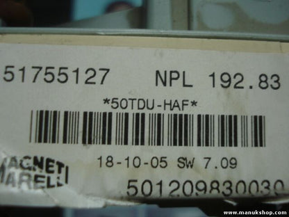 Sicherungskasten Fiat Stilo 1,9 2005 51755127 51759305 0051755127 501209830030