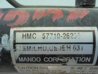Lenkgetriebe Hyundai Santa Fé I SM 2.0 1997 ccm, 99 KW, 135 PS HMC5771026200
