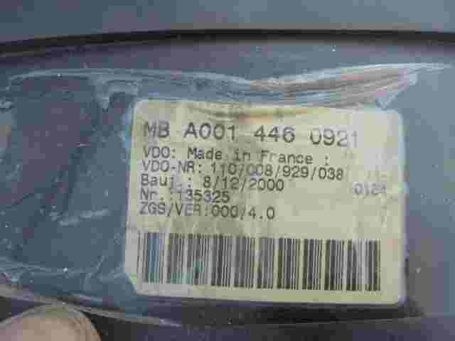 Kombiinstrument Tacho Mercedes Sprinter W901 W902 W903 A0014460921 110008929038