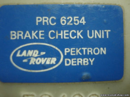 Motorsteuergerät LAND ROVER BRAKE CHECK UNIT PRC 6254 PRC6254 E2488