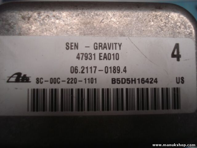 Drehratensensor ESP Nissan Pathfinder R51 06.2117-0189.4 06211701894