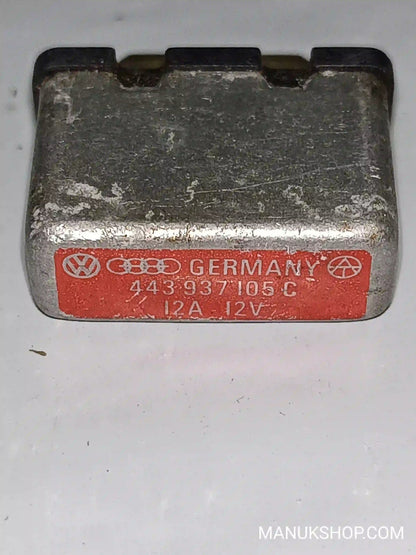Kühlerlüfter Relais Audi A6 S6 C4 Volkswagen 443937105C  443 937 105 C 12A 12V