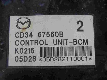 Steuergerät Zentralverriegelung Mazda 5 CD3467560B UNIT-BCM K0216 05D28