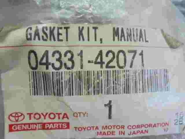 Gasket Kit Manual  Toyota Lexus 0433142071 04331-42071