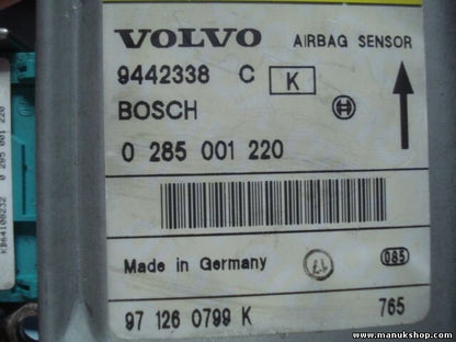 Airbagsensor Airbagsteuergerät Volvo V70 9442338 C 0285001220 971260799K