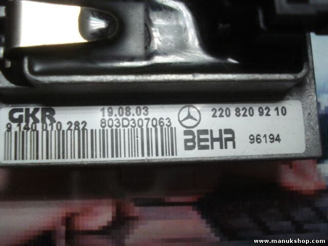 Widerstand Heizung Mercedes-Benz ML W163 W220 2208209210 BEHR 96194 9140010282