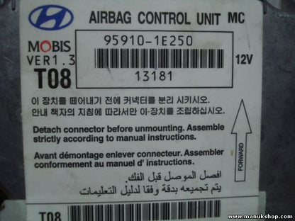 Airbagsensor Airbagsteuergerät Hyundai Accent UNIT MC 2006-2011 12V 959101E250
