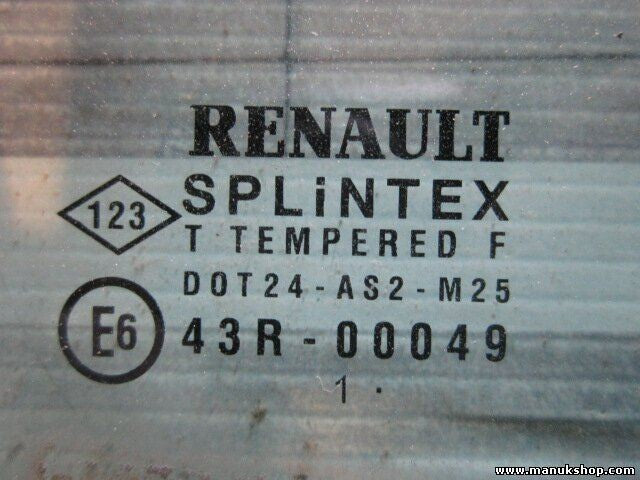 Türscheibe Seitenscheibe vorne rechts Renault Scenic 4x4 43R00049 43R-00049