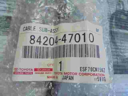 Cable Sub-Assy  Toyota Prius 8420447010 84204-47010 ESF70CN156Z 17591G