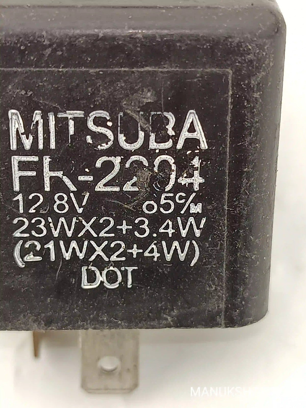 Blinkrelais Mitsuba Honda CRF 230 FR2204 FR-2204 23WX2+3.4W (21WX2+4W) DOT