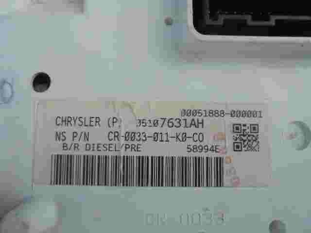 Kombiinstrument Tacho Chrysler PT Cruiser 05107631AH 58994E CR0033011K0C0