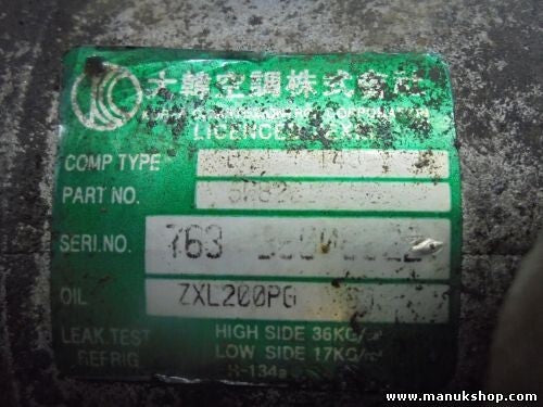 Klimakompressor Ssangyong Musso Korando 2.9 ZEXEL 5060212704 5064914380 HCC 134a