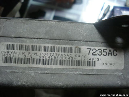 Motorsteuergerät Chrysler Voyager 2.4 P04727235AC 7235AC 04727235AC 04727235