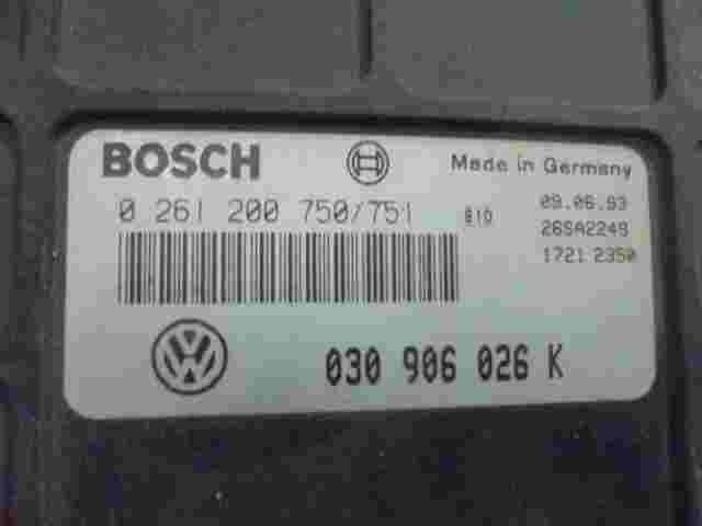 Motorsteuergerät VW Golf 3 Vento 030906026K BOSCH 0261200750 0261200750 /751