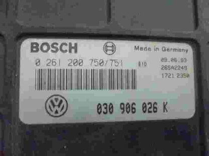 Motorsteuergerät VW Golf 3 Vento 030906026K BOSCH 0261200750 0261200750 /751