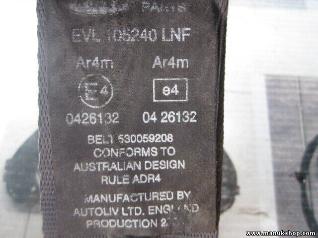 Sicherheitsgurt Gurt Land Rover Freelander EVL105240LNF EVL 105240 LNF 0426132