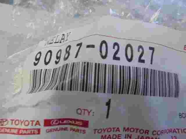 Relais Nebelscheinwerfer Toyota Land Cruiser Prado 150 Corolla 9098702027