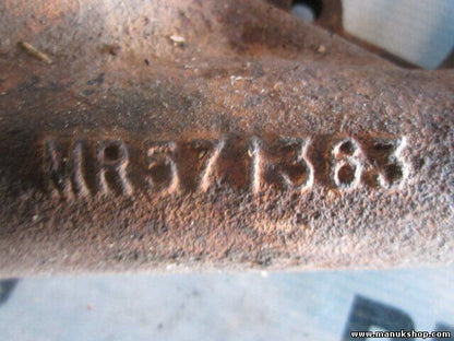 Abgaskrümmer Mitsubishi L 200 K7_T K6_T 2.5 TD 4WD 1996-2007 MR571383 MR 571383