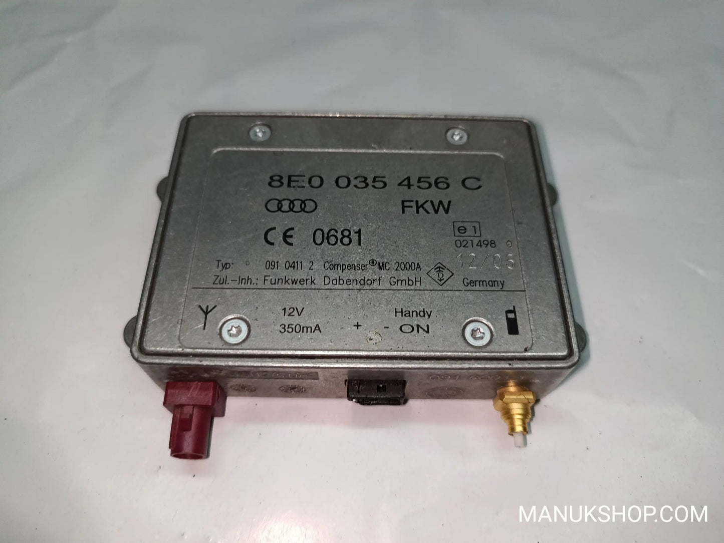 Antennenverstärker Audi A6 C6 8E0035456C 8E0 035 456 C