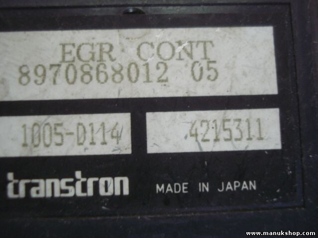 AGR Steuereinheit  Opel Monterey Isuzu Trooper 8970868012 05 897086801205