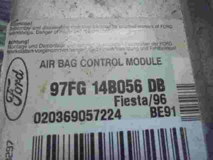 Airbagsensor Airbagsteuergerät Ford Fiesta MK7  BE91 97FG14B056DB 97FG 14B056 DB