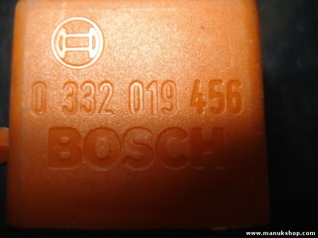 Relais BMW E24 E28 E30 E34 E36 1378238 BOSCH 0332019456 0 332 019 456