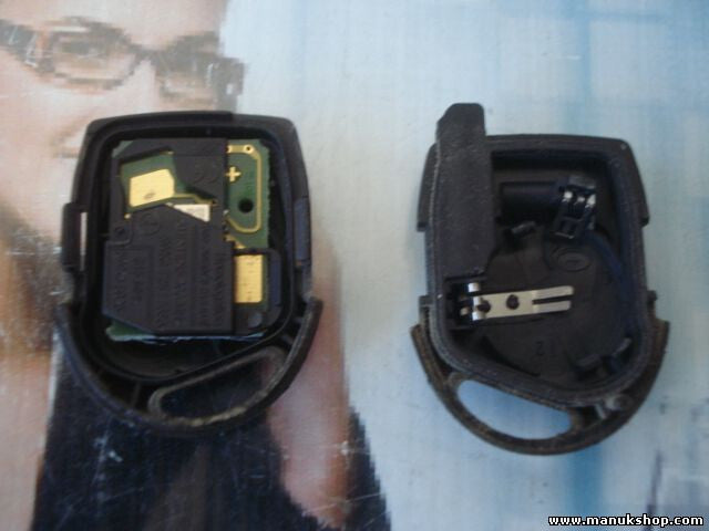 Funkfernbedienung Schlüssel Gehäuse 98AG15K601AC SIEMENS 433 MHZ 5WK4725/8686