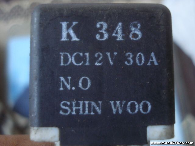 Relais KIA K348 DC12V30A N.O SHIN WOO