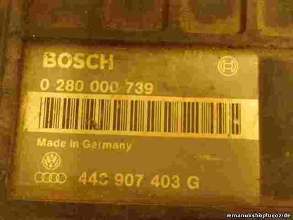 Motorsteuergerät VW Volkswagen Audi 443907403G 443 907 403 G BOSCH 0280000739