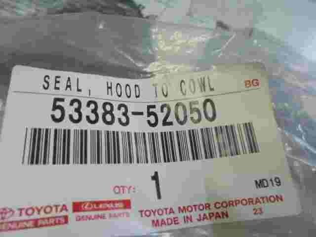 Seal Hood To Cowl  Toyota Vitz Yaris 5338352050 53383-52050