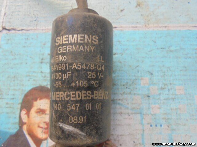 Kondensator Mercedes-Benz W140 600 SE SEL 1405470101 140 547 01 01 B41991A5478Q4