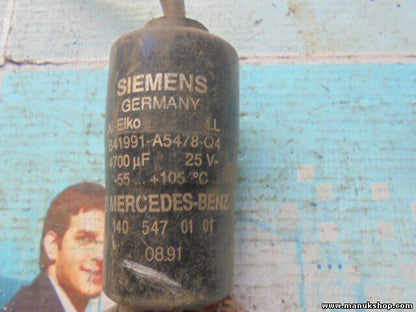 Kondensator Mercedes-Benz W140 600 SE SEL 1405470101 140 547 01 01 B41991A5478Q4