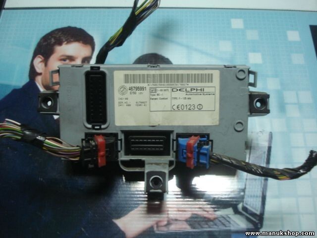 Zentralsteuergerät Fiat Punto C150 12V 46795991 0046795991 DELPHI IND 08