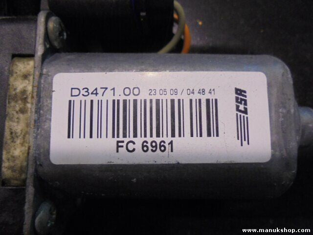 Fensterheber elektrisch Vorne Links  Land Rover 6H5223201AK D347100 FC6961