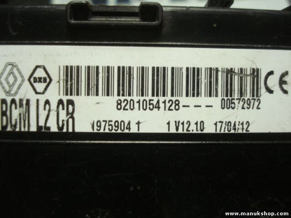 Sicherungskasten Renault Clio BCM L2 CR 1 V12.10 8201054128 00572972 19759041