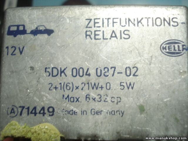Zeitfunktions Relais Mercedes-Benz W124 190 5DK00408702 5DK 004 087-02 71449
