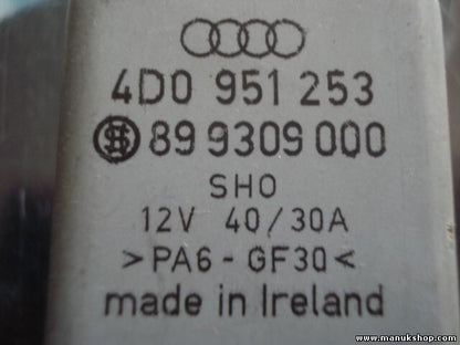 Relais Nebelscheinwerfer Audi 4D0 951 253 4D0951253 4D0 951 253 4DO951253 SHO