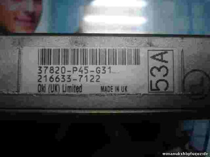 Motorsteuergerät  Honda Accord Rover 600 37820P45G31 37820 P45 G31 3068257825