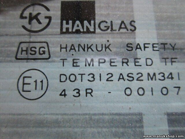 Dreieckscheibe Seitenscheibe hinten rechts SsangYong Musso FJ DOT312AS2M241