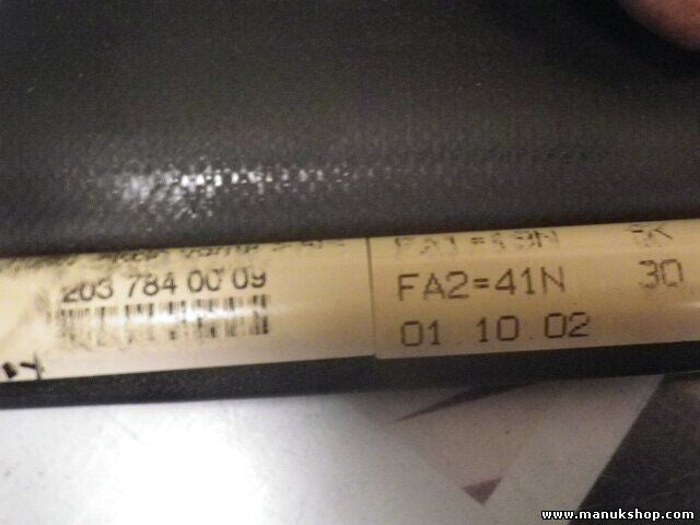 Rollo Mercedes-Benz C CL W203 A2037840009 A 203 784 00 09