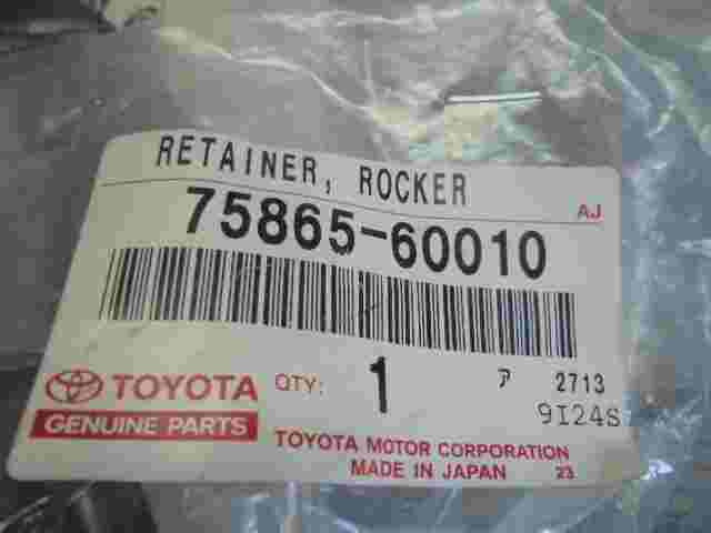 Retainer Rocker  Toyota Land Cruiser Prado 7586560010 75865-60010