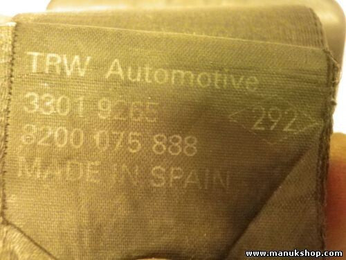 Sicherheitsgurt Gurt Renault Master Opel Movano Nissan 8200075888 33019265