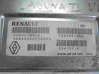 Getriebesteuergerät Renault 8200274910 8200256858 HARD8200256858 YZDA001568