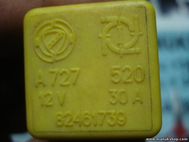 Relais Alfa Romeo Fiat Brava (1995-1998) 82461739 0082461739 A727 12V 30A 520