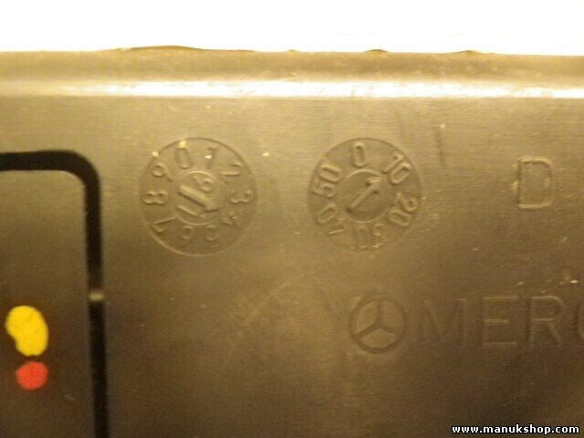 Aschenbecher hinten rechts schwarz Mercedes-Benz W140 1408100033